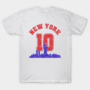 New York Vintage Varsity 10 T-Shirt